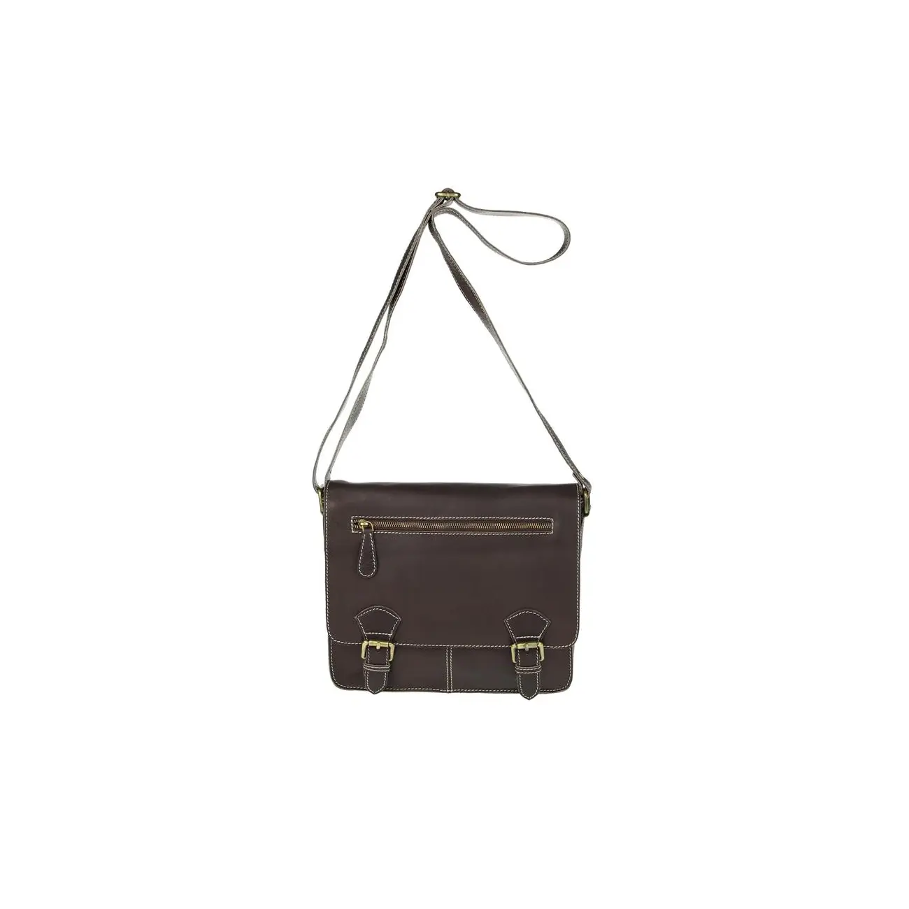 Unisex Bubalus WasserBüffel Büffelleder Vintage Retro Style Leder Tasche Messenger Bag Sonderangebot der Fabrik