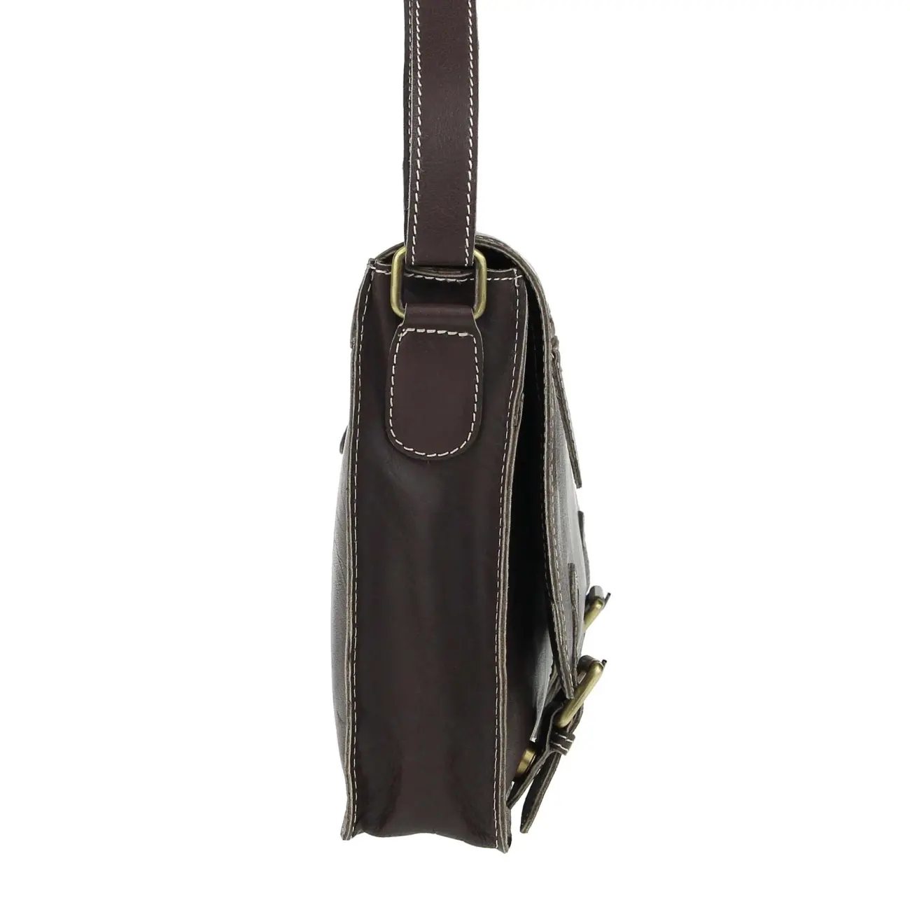 Unisex Bubalus WasserBüffel Büffelleder Vintage Retro Style Leder Tasche Messenger Bag Sonderangebot der Fabrik