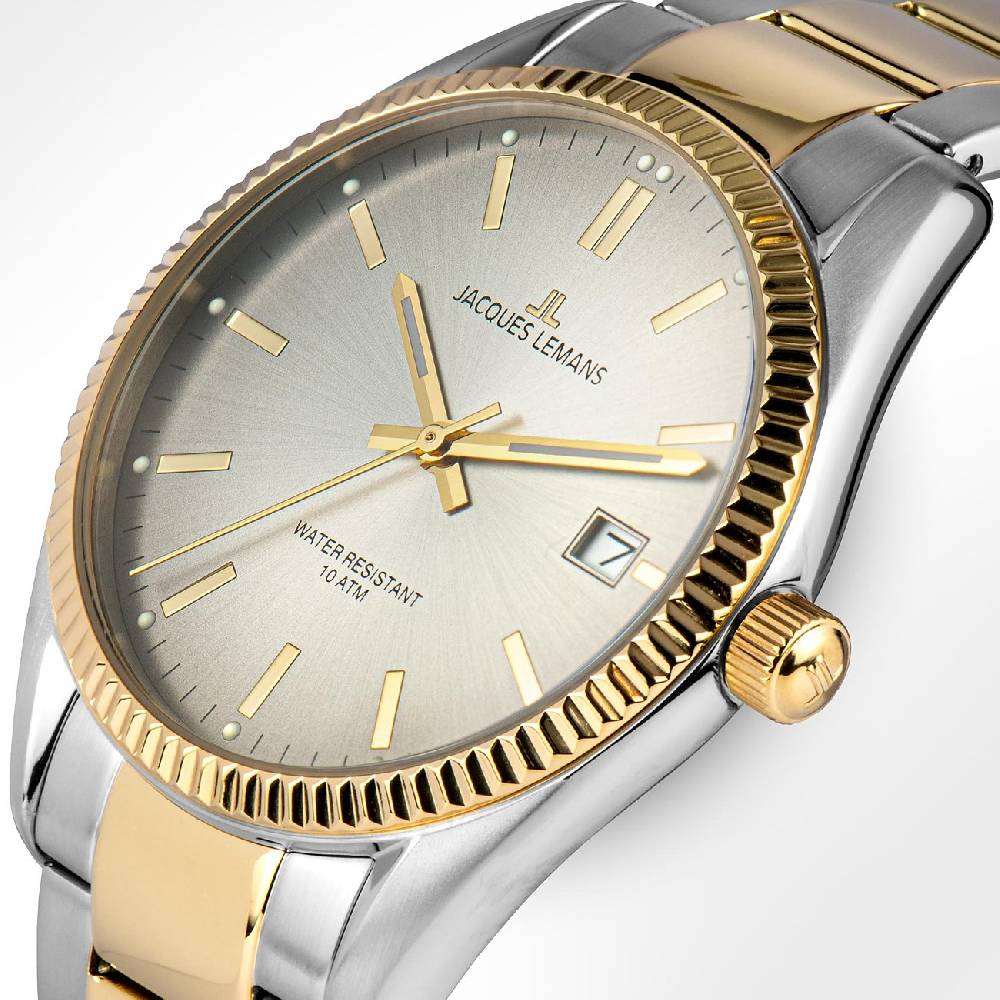 Jacques Lemans Herrenuhr Derby 50-3J Weihnachtsangebot
