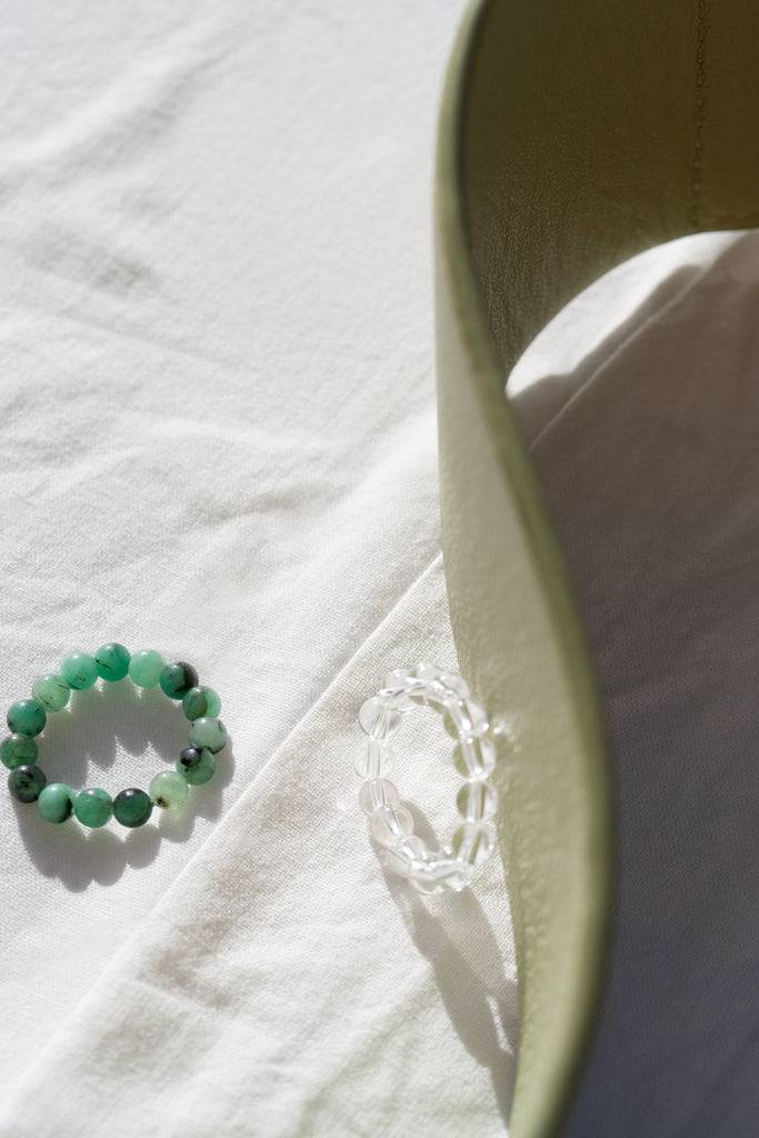 JUKSEREI BIRTHSTONE BUNGEE RING Bestseller