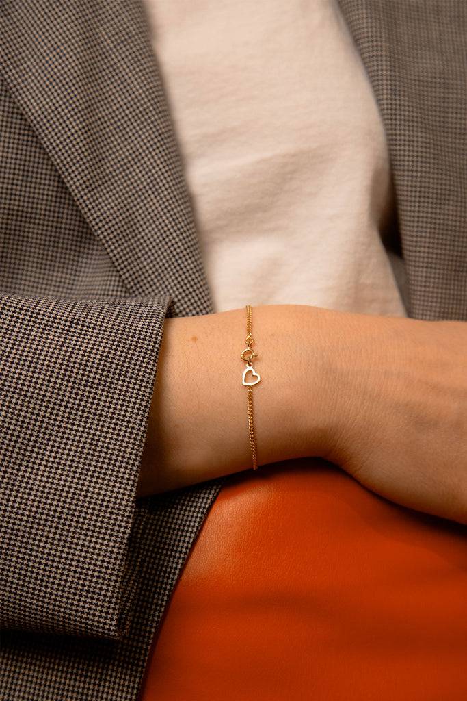 JUKSEREI HEART BRACELET Tägliche Deals