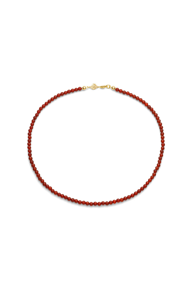JUKSEREI ROSE CARNELIAN NECKLACE Nur für heute