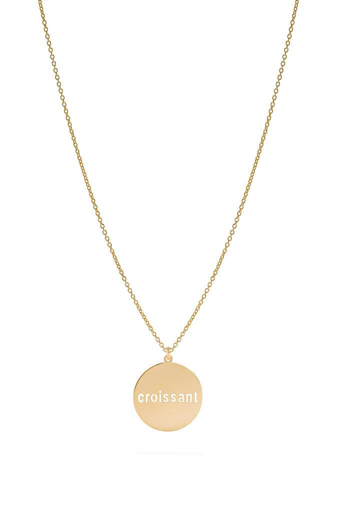 JUKSEREI ROUND CROISSANT NECKLACE · GOLD · B-STOCK Nur noch ein Tag übrig