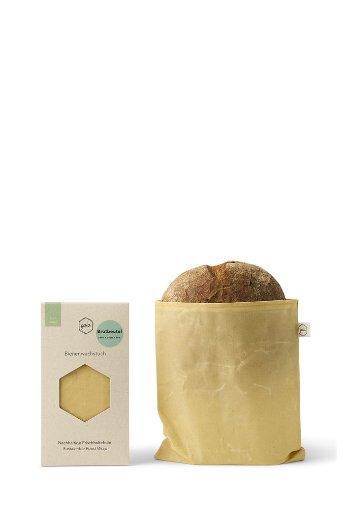 JUKSEREI GAIA · ORGANIC BEESWAX BREAD BAG LARGE Großer Ausverkauf