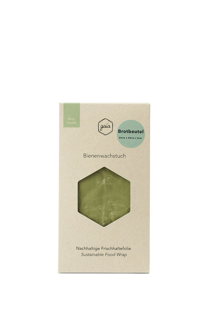 JUKSEREI GAIA · ORGANIC BEESWAX BREAD BAG LARGE Großer Ausverkauf
