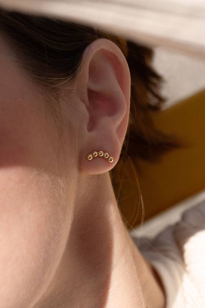 JUKSEREI BONBON EAR STUDS Neueste Mode