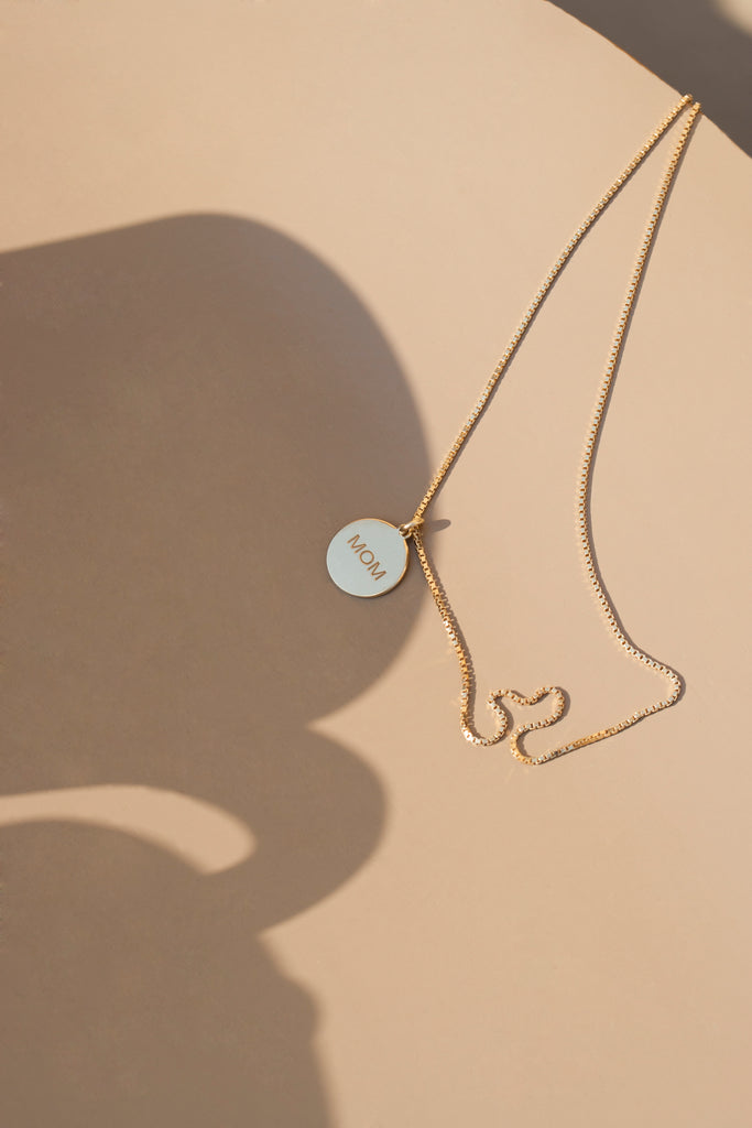 JUKSEREI MOM NECKLACE Super Rabatt