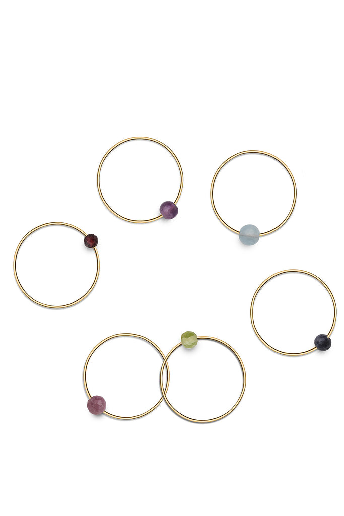 JUKSEREI BIRTHSTONE RING zollfrei