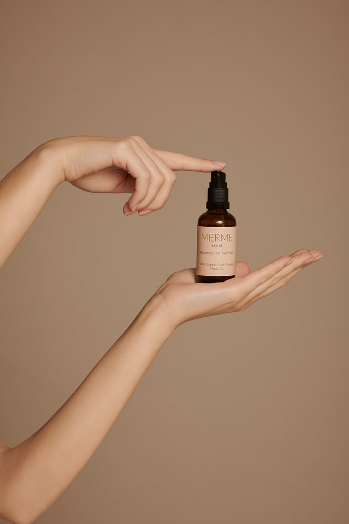 JUKSEREI MERME · REVITALISING HAIR TREATMENT (100% ORGANIC ARGAN OIL) Preisnachlass