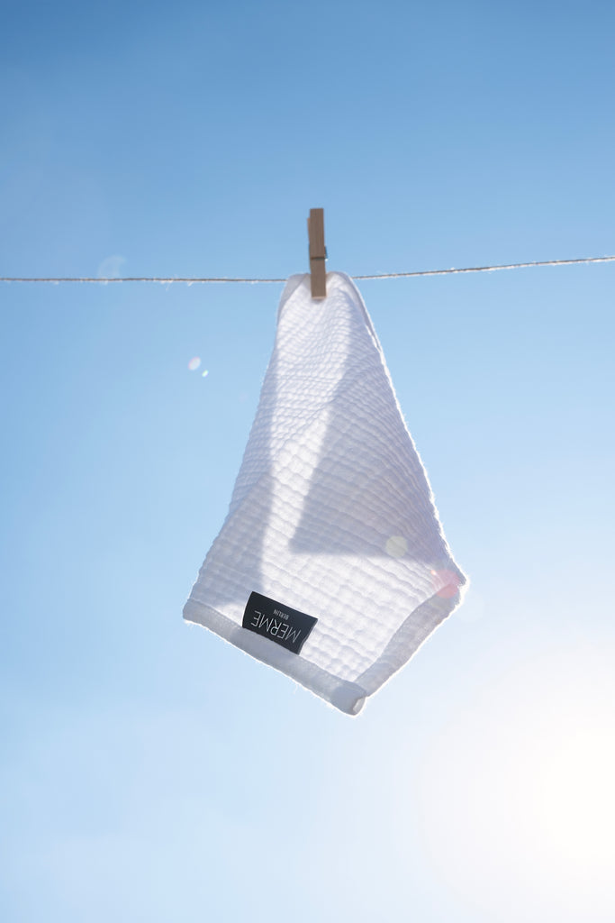 JUKSEREI MERME · FACIAL MUSLIN CLOTHS 3PAX Wochenangebot