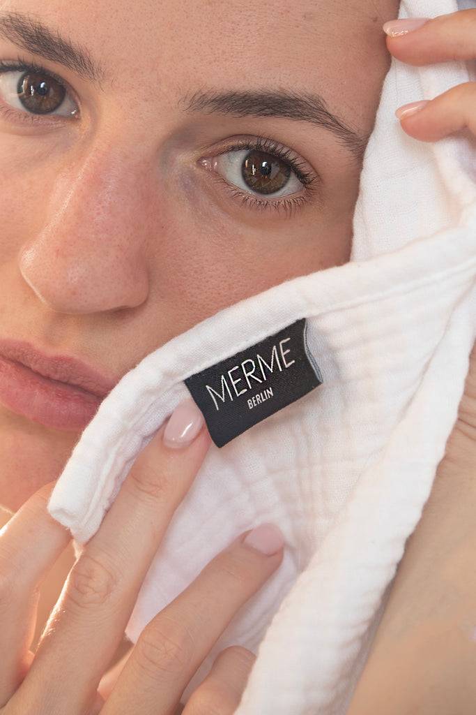 JUKSEREI MERME · FACIAL MUSLIN CLOTHS 3PAX Wochenangebot