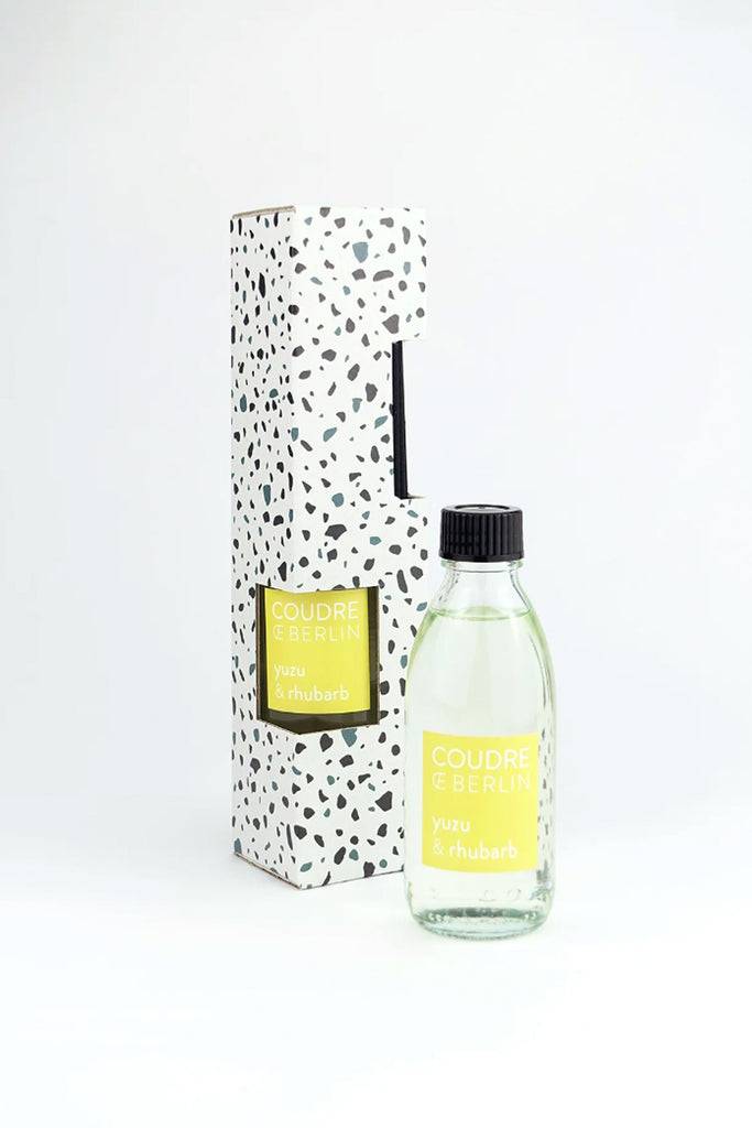 JUKSEREI COUDRE BERLIN · REED DIFFUSER YUZU & RHUBARB Zeitbegrenzte Promotion