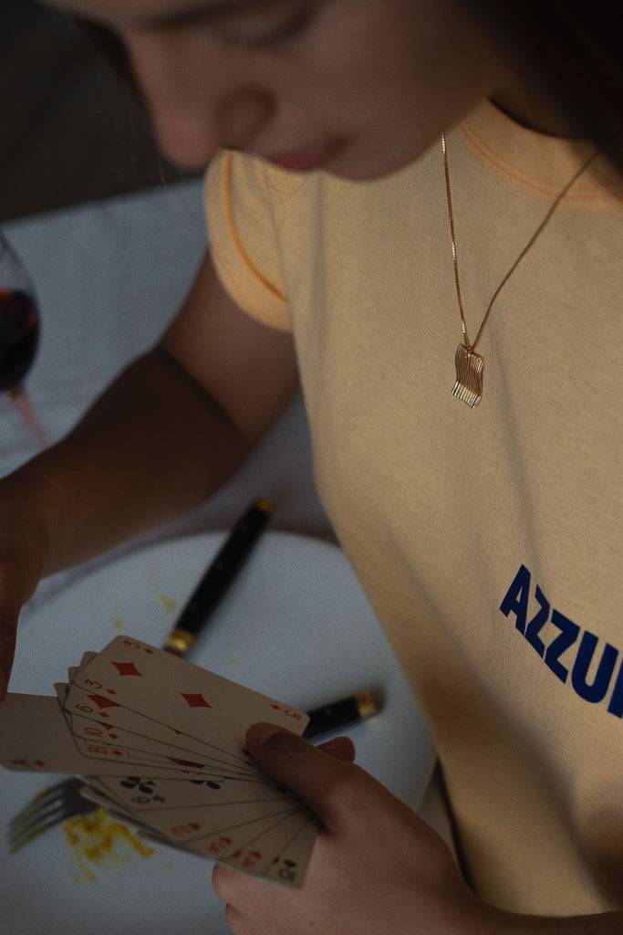JUKSEREI AMORE STORE · AZZURRO T-SHIRT 50% Rabatt mit kostenlosem Versand