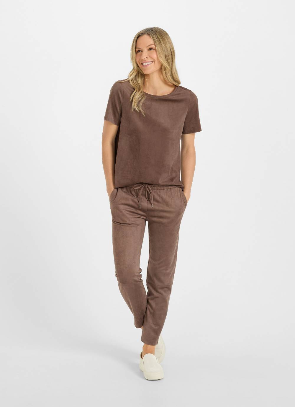 Juvia Tech Velours - Hose Große Rabatte