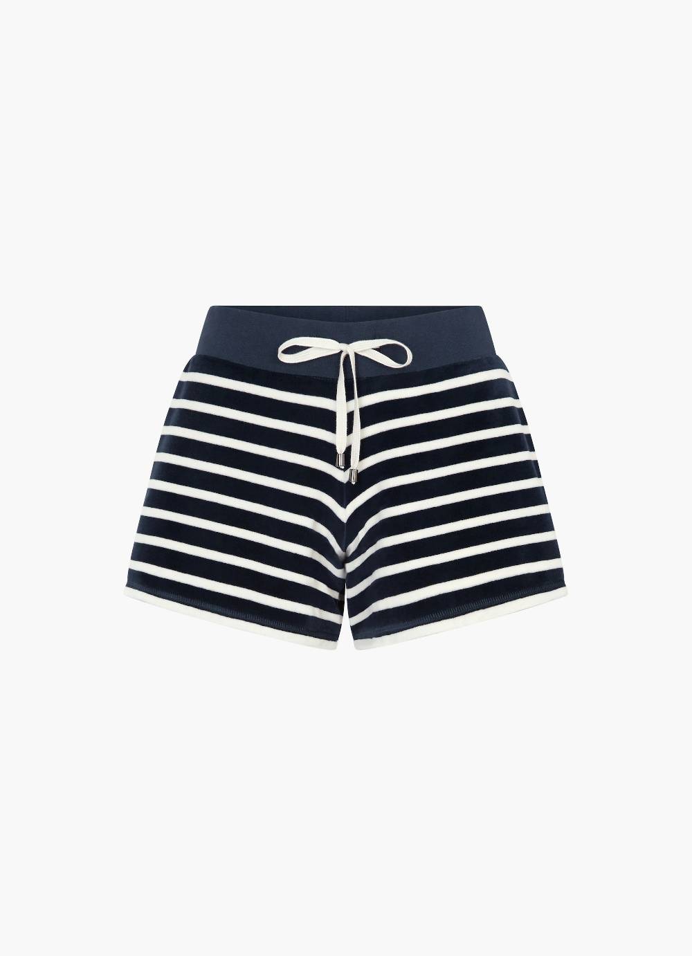 Juvia Monaco Baby Shorts Velvet Striped Black Friday Preise