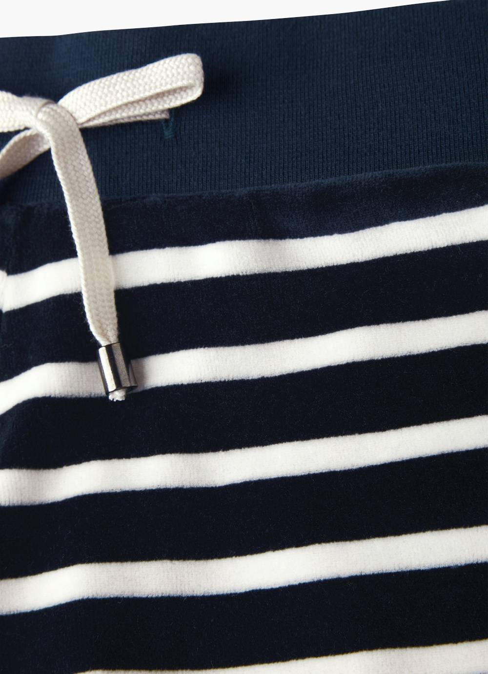 Juvia Monaco Baby Shorts Velvet Striped Black Friday Preise