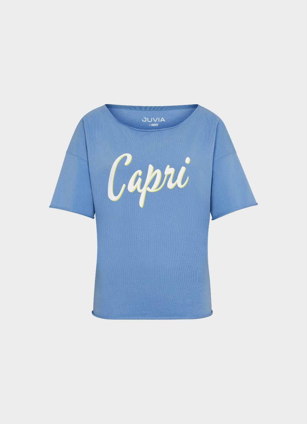 Juvia Capri Fleece Sweater Shortsleeve