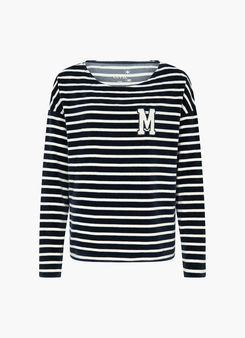 Juvia Monaco Baby Sweater Velvet Striped 2025