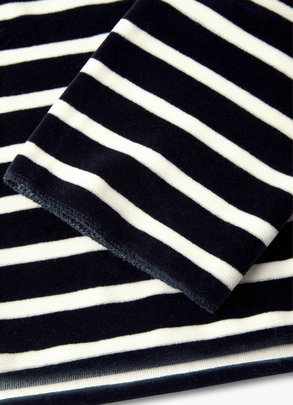 Juvia Monaco Baby Sweater Velvet Striped 2025