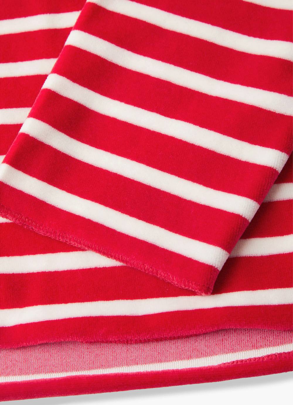 Juvia Monaco Baby Sweater Velvet Striped im Angebot