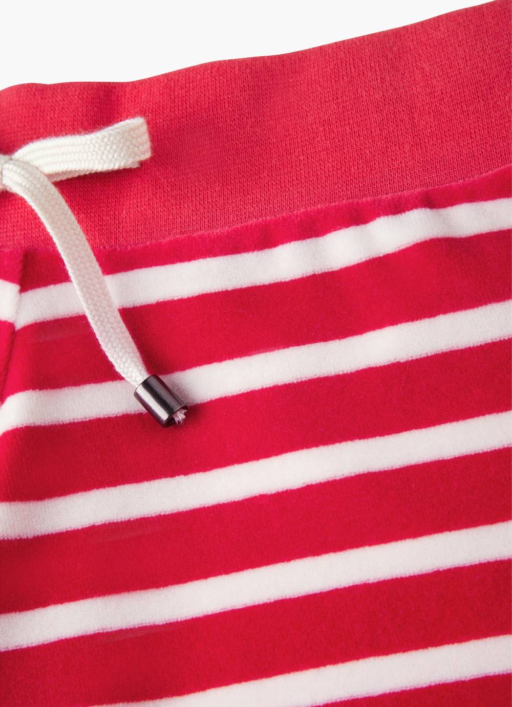 Juvia Monaco Baby Shorts Velvet Striped Fabrik Onlineshop