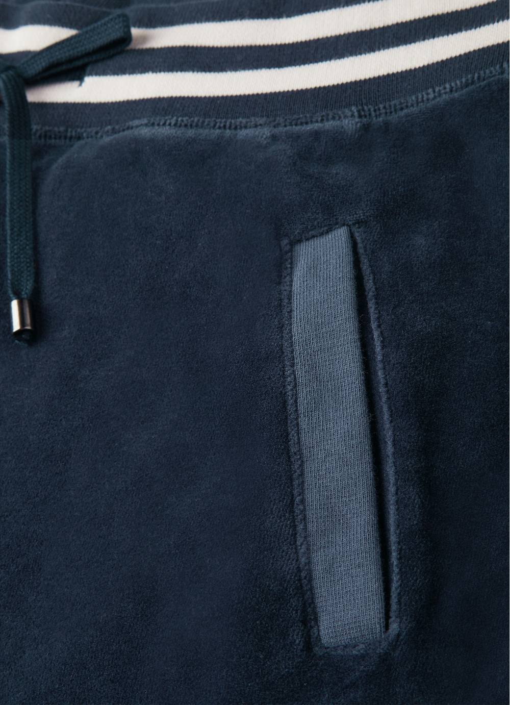 Juvia Monaco Baby Trousers Velvet Striped Online Shopping