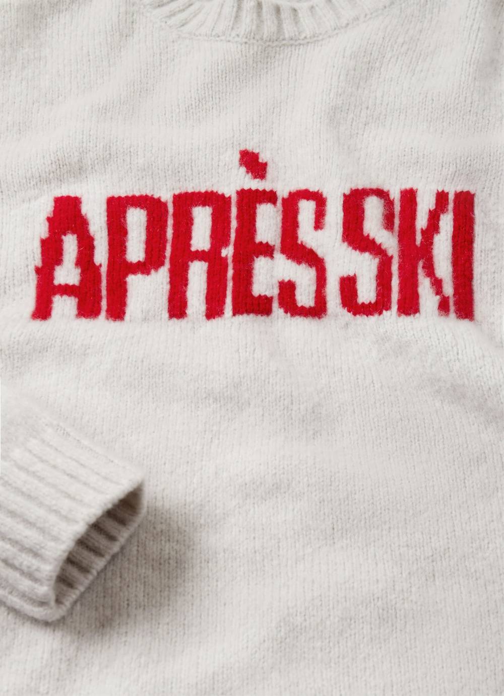Juvia Fluffy Knit Sweater Apres Ski Jubiläumsangebot