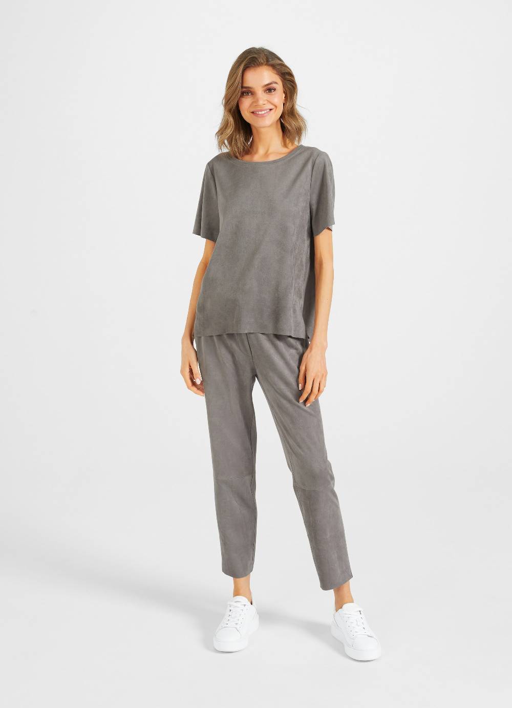 Juvia Tech Velours - Hose Neueste Stile
