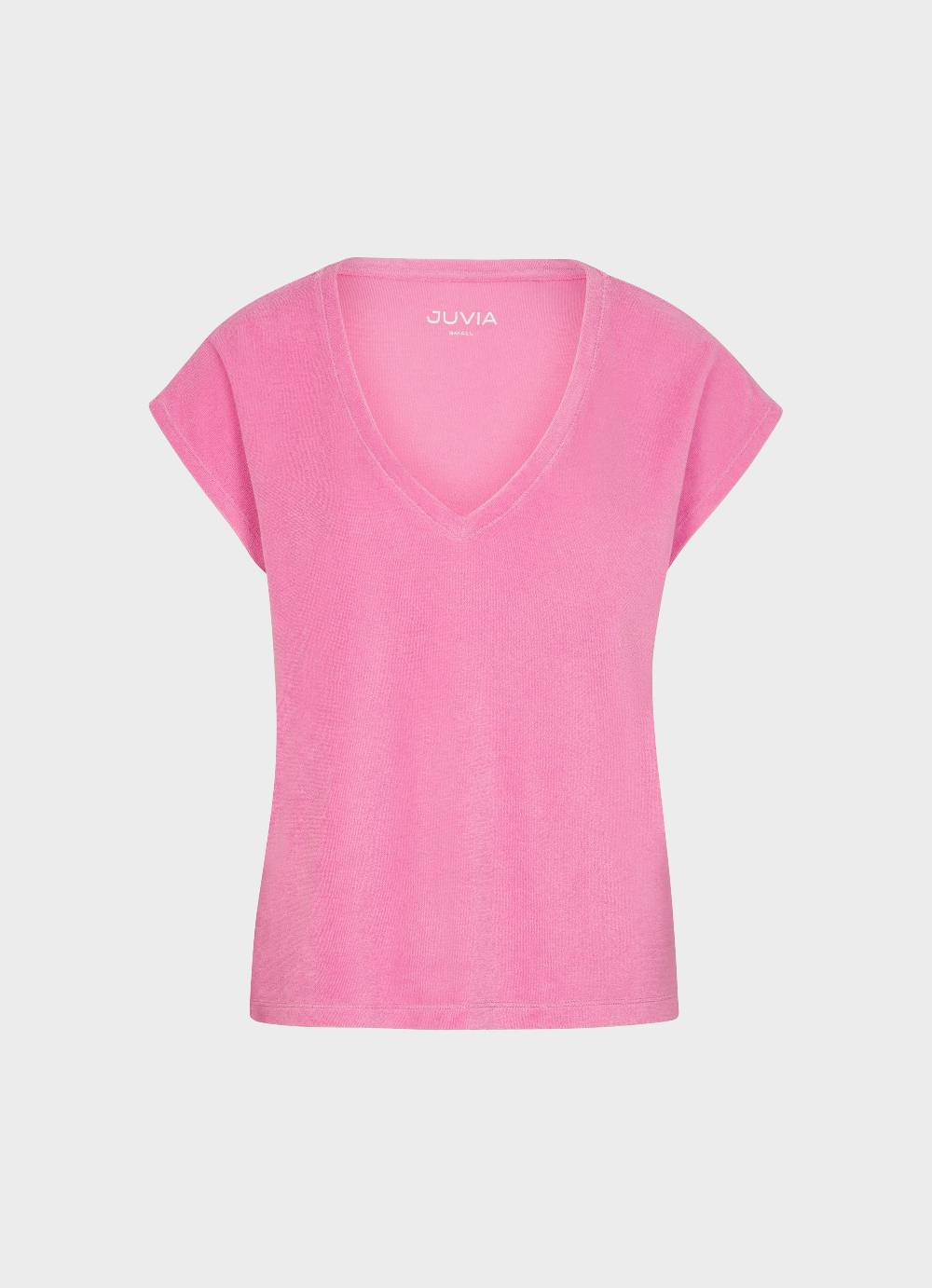 Juvia Frottee - T-Shirt Sonderangebot der Fabrik