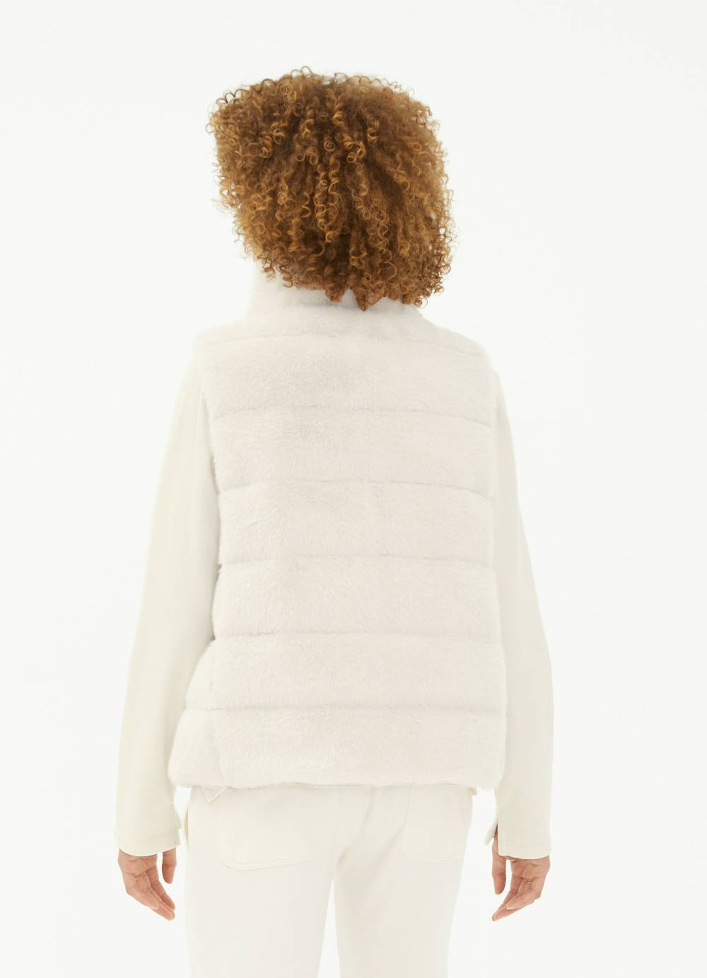 Juvia Faux Fur - Daunenweste Günstiger Verkauf