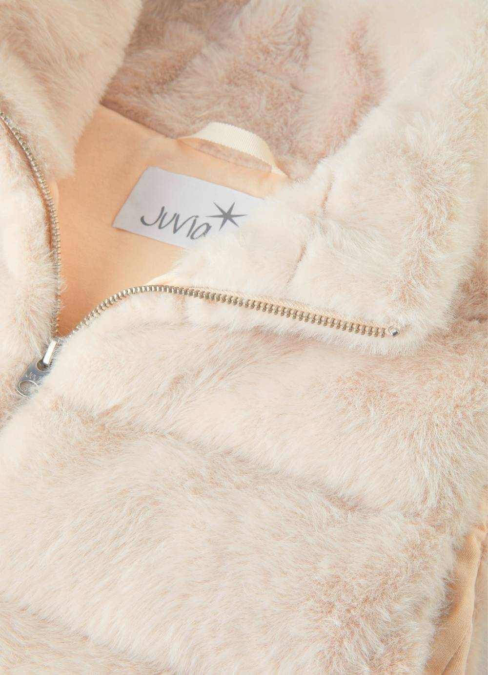 Juvia Faux Fur - Daunenweste Günstiger Verkauf