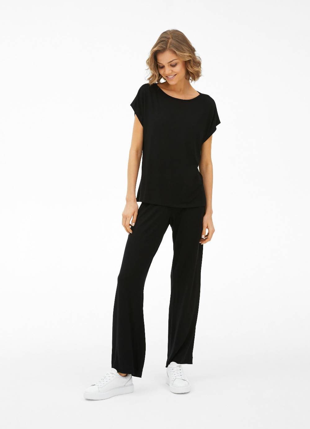 Juvia Wide Leg Fit - Jerseyhose JETZT KAUFEN