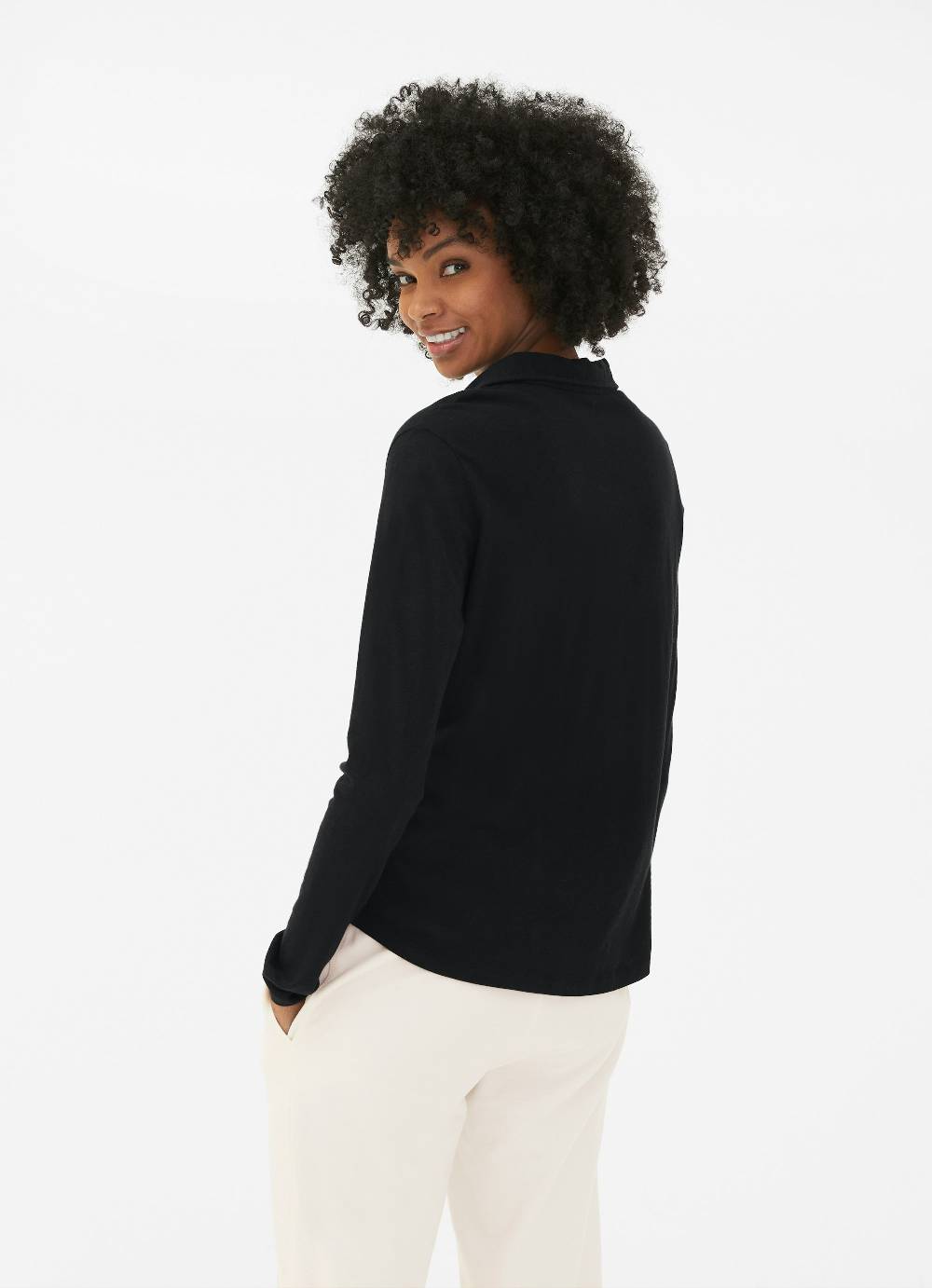 Juvia Jersey Bluse Auslauf