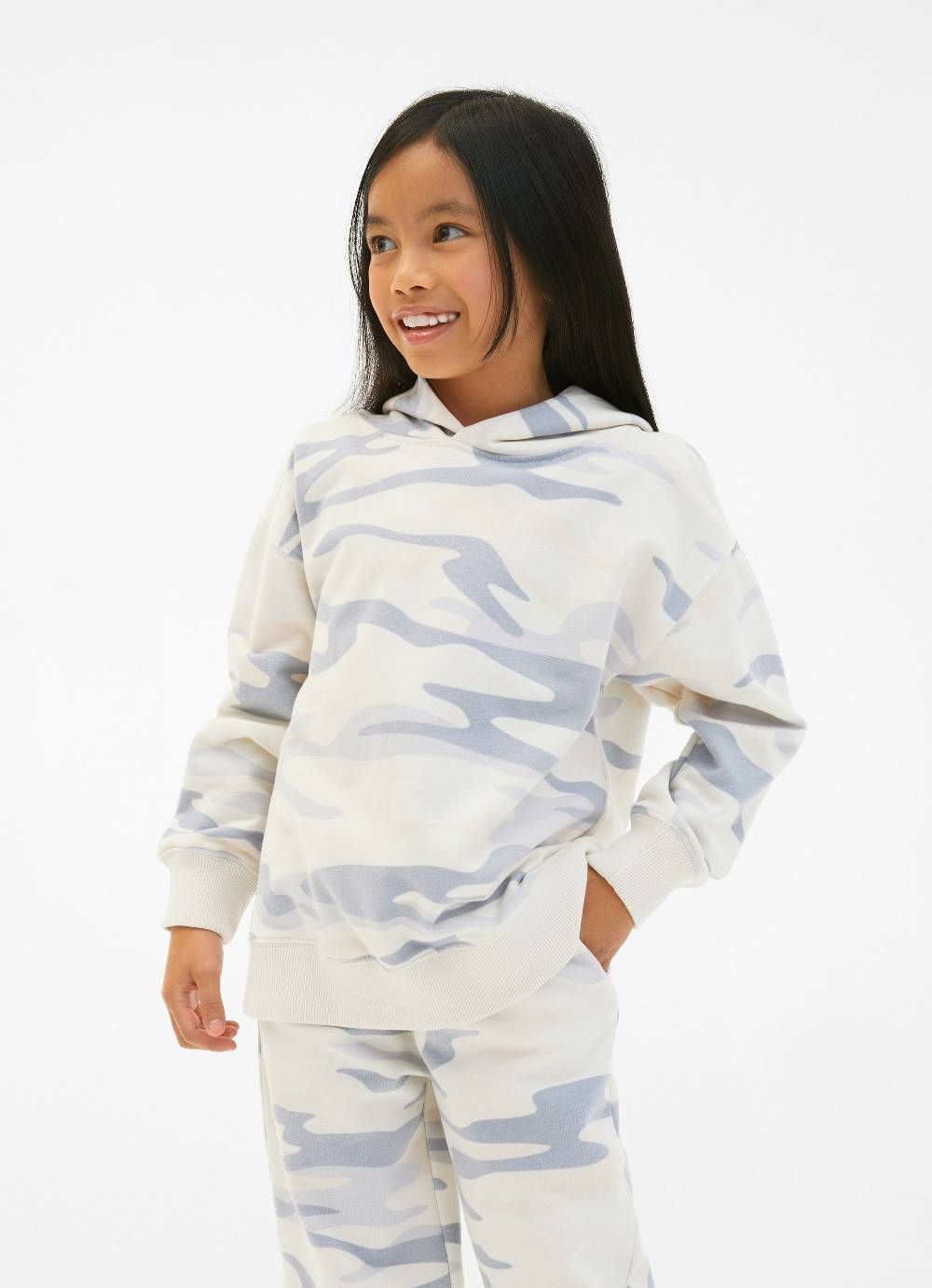 Juvia Fleece Hoodie Camo