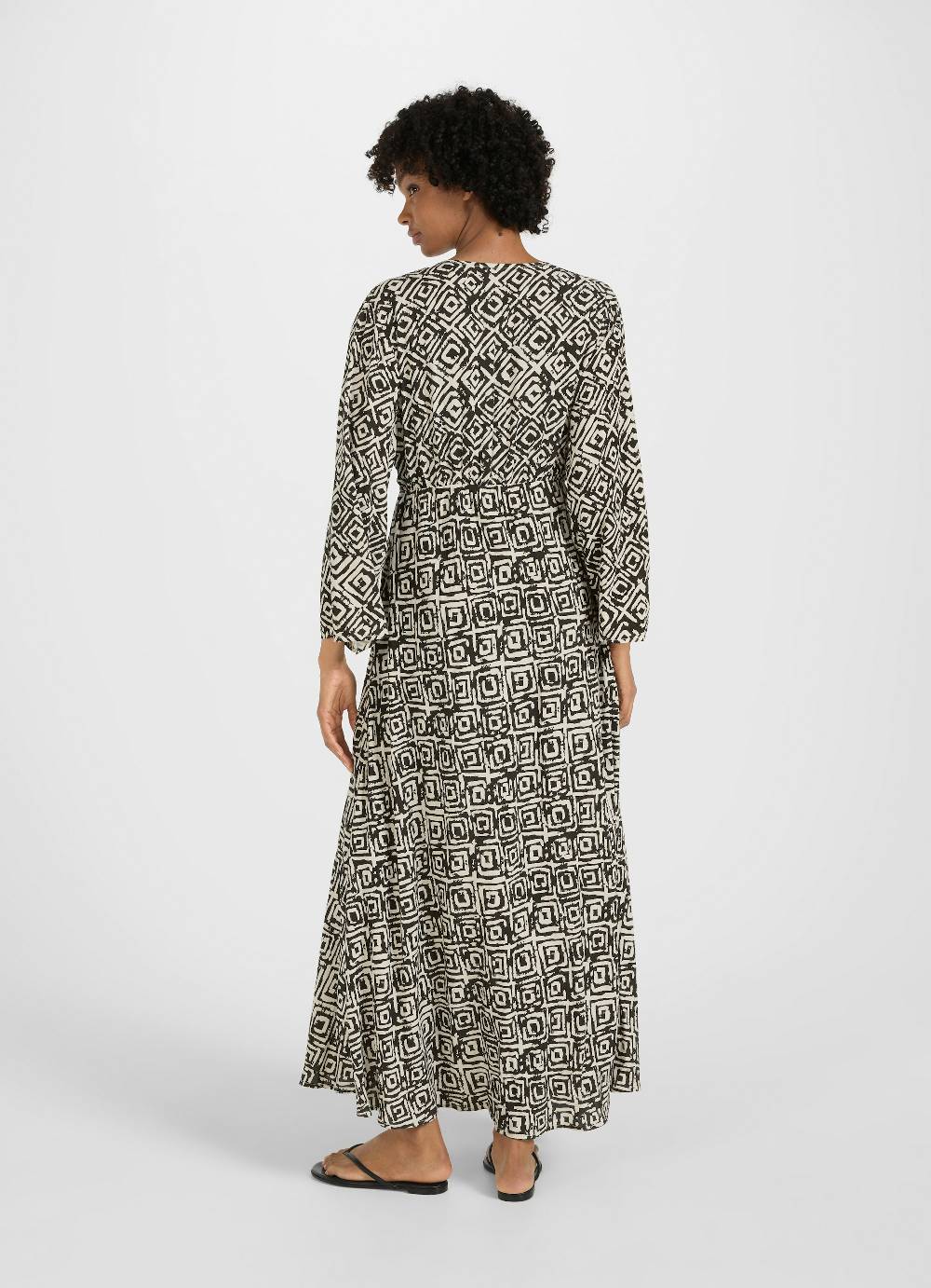 Juvia Viskose - Maxi Kleid Blitzverkäufe
