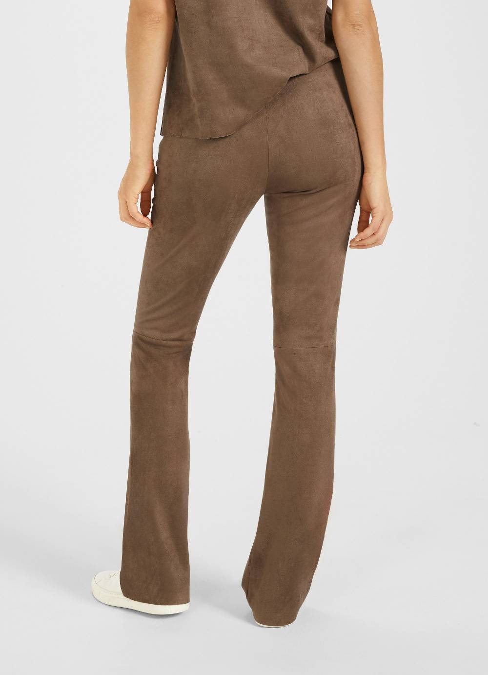 Juvia Tech Velours -Bootcut Hose Top Angebot
