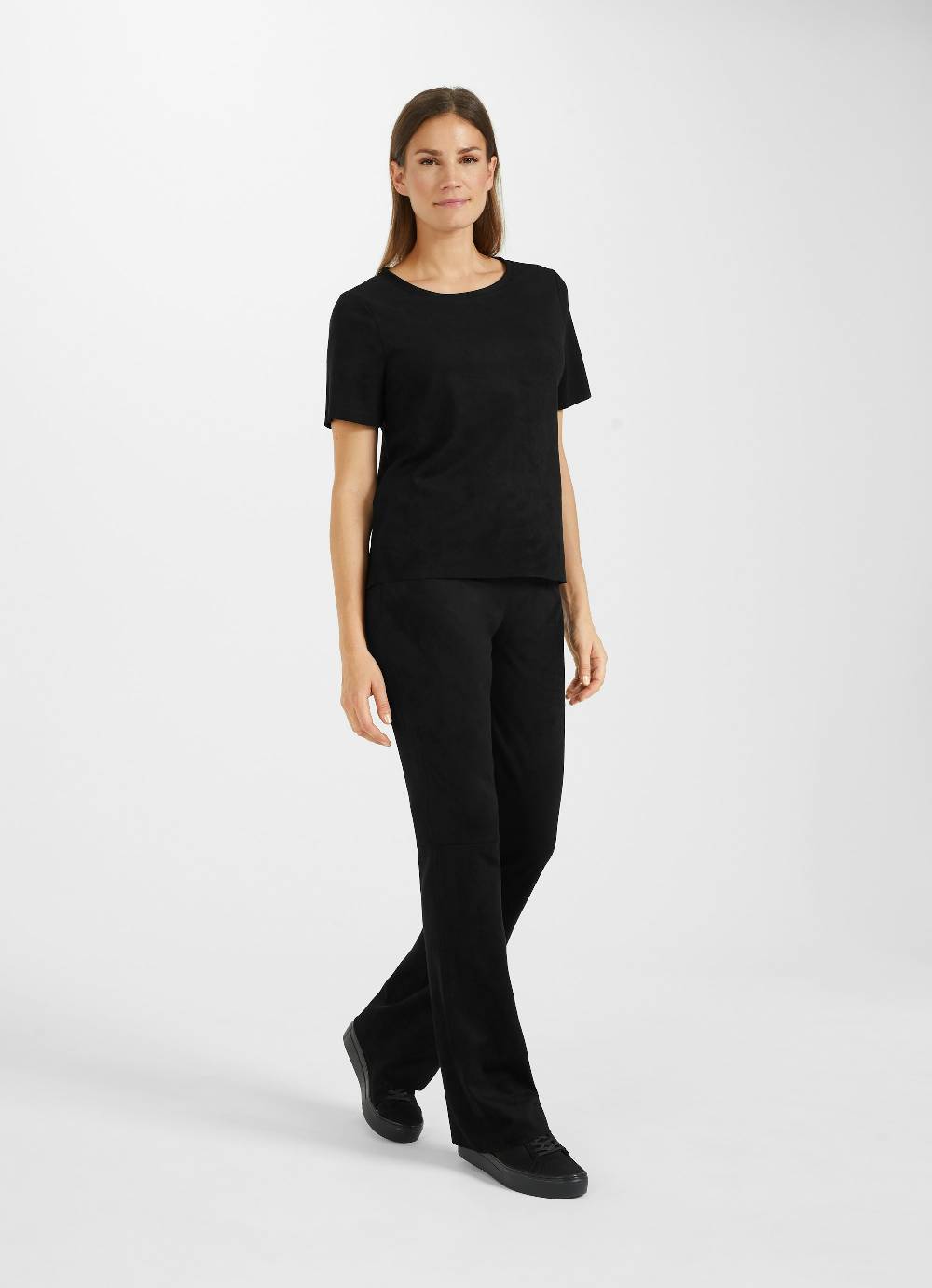 Juvia Tech Velours -Bootcut Hose