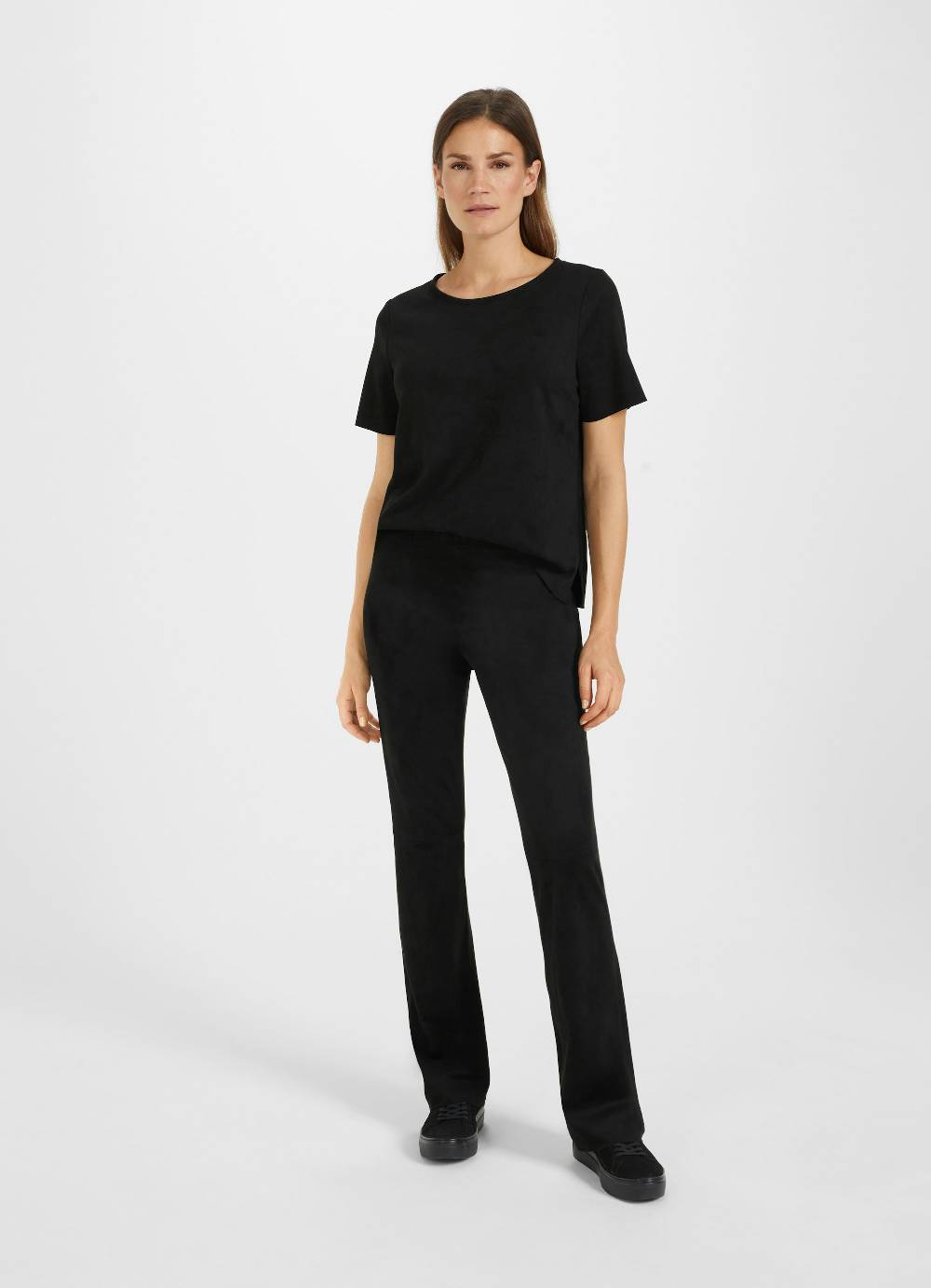 Juvia Tech Velours -Bootcut Hose Neueste Mode