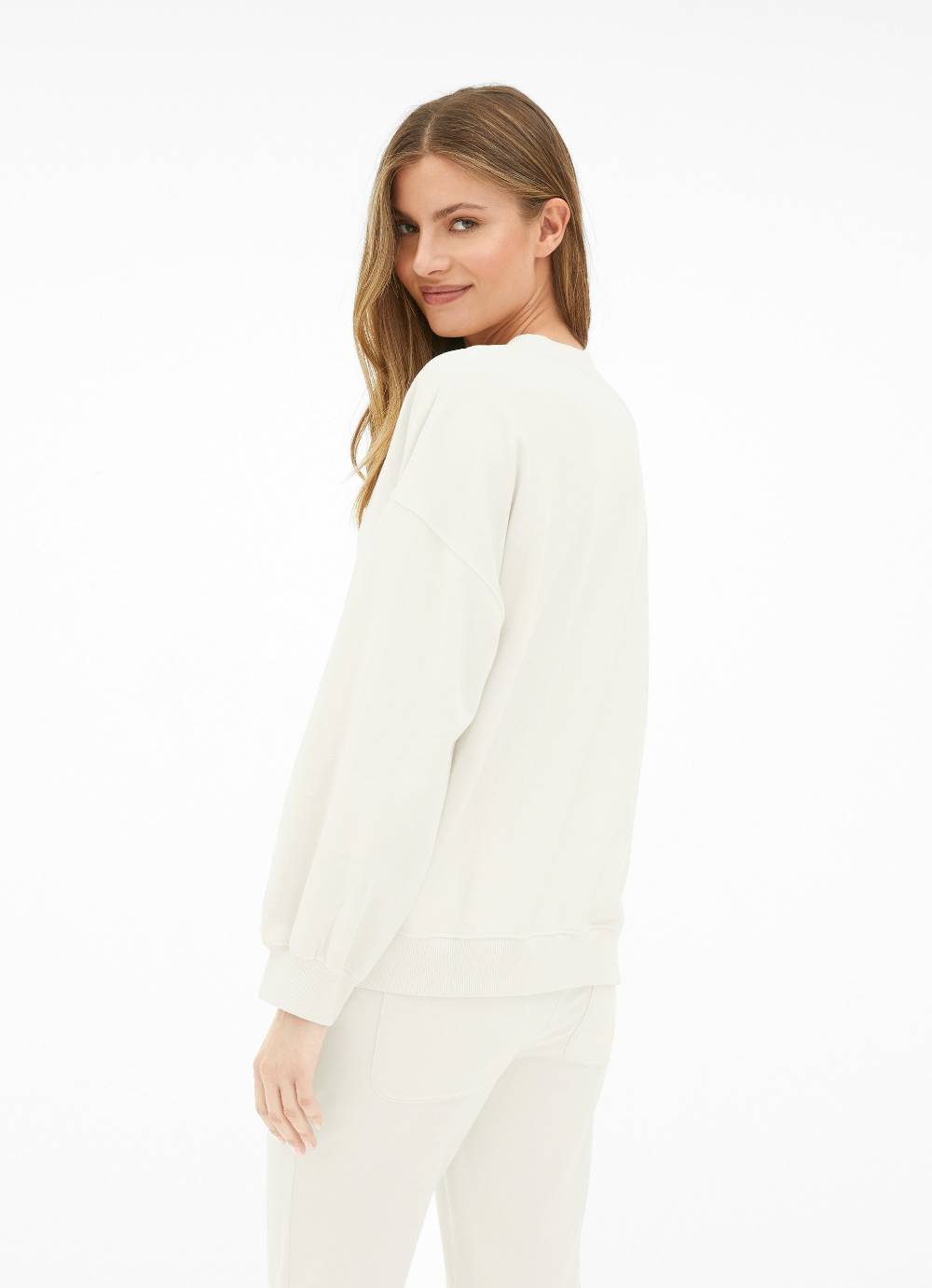 Juvia Sweatshirt mit Puffärmeln Neueste Stile