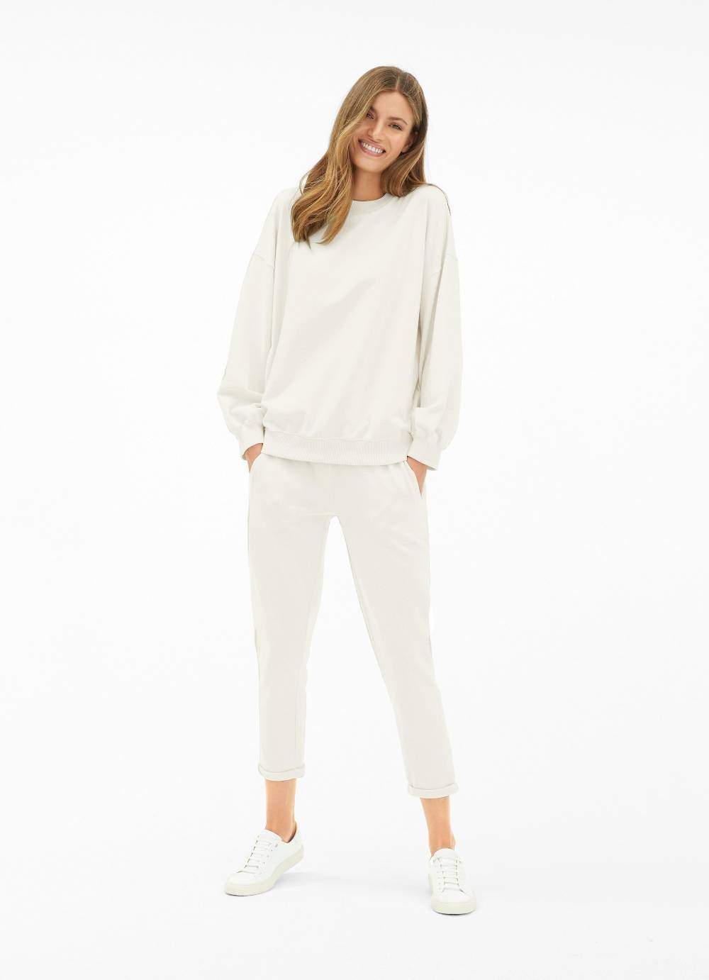Juvia Sweatshirt mit Puffärmeln Neueste Stile