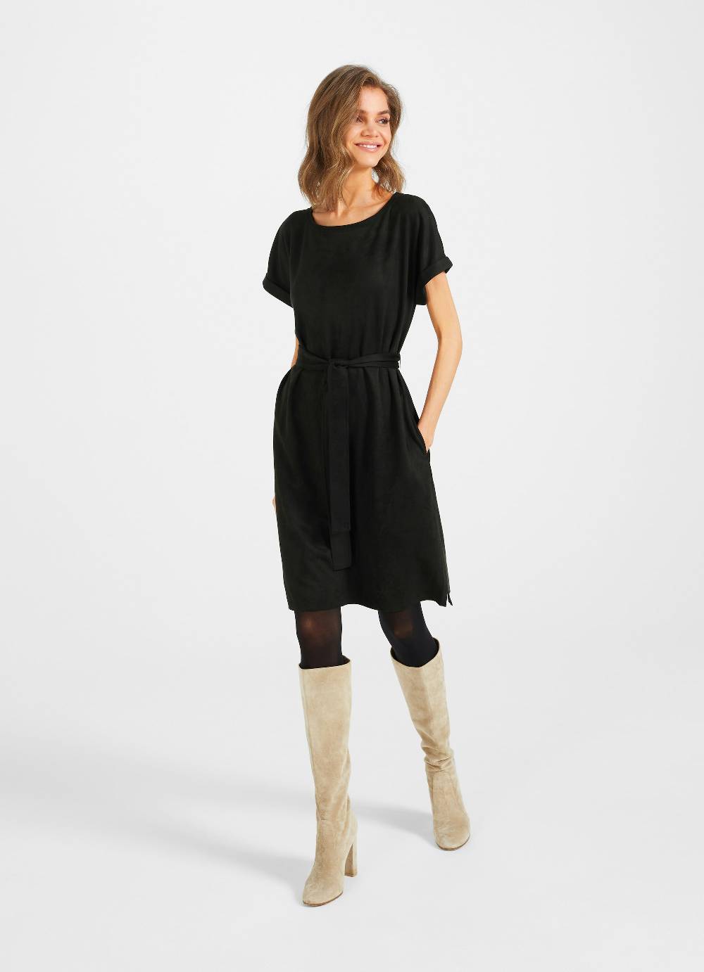 Juvia Tech Velours - Kleid Versandkostenfrei