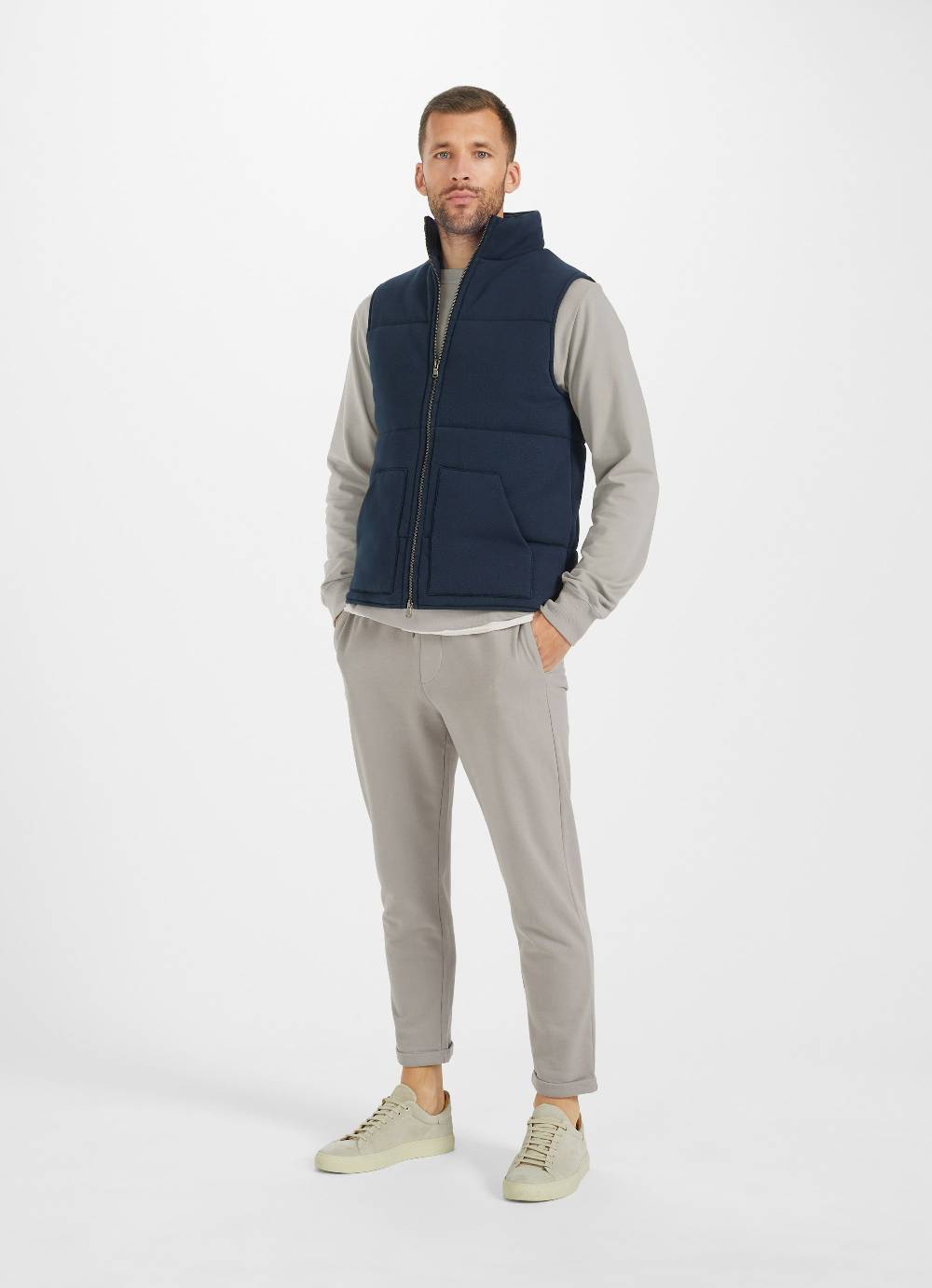 Juvia Interlock Pique - Weste Rabatte dieses Monats