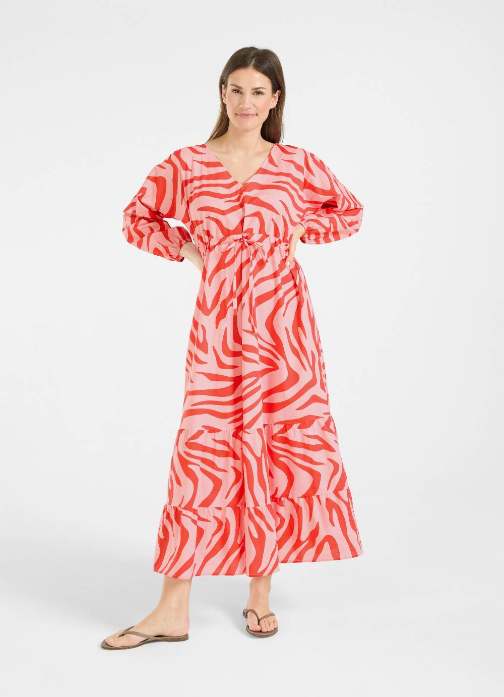 Juvia Popeline - Maxi Kleid Letzte 2 Tage