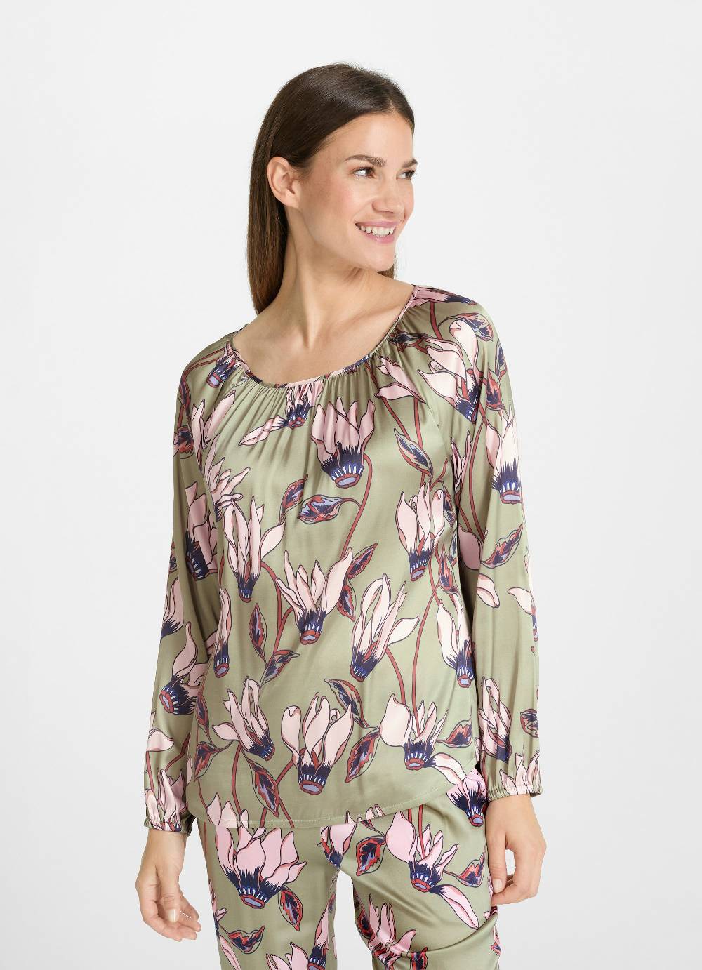Juvia Satin - Bluse