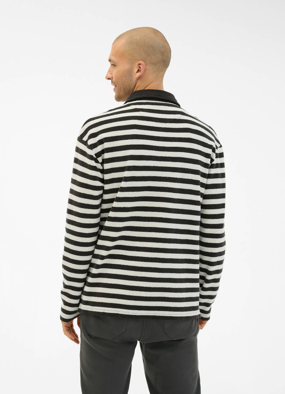Juvia Frottee Polo - Longsleeve Sonderangebot der Fabrik