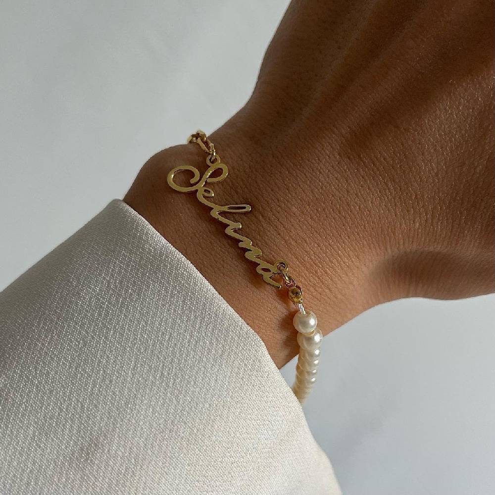 Kardelen Chic ID Armband - 925 SILBER Blitzangebot