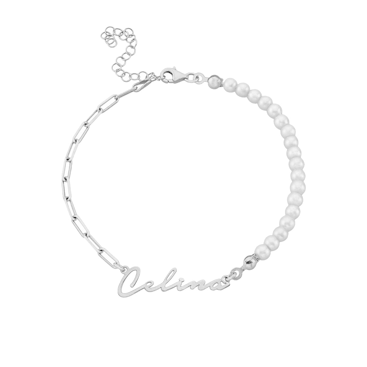 Kardelen Chic ID Armband - 925 SILBER Blitzangebot