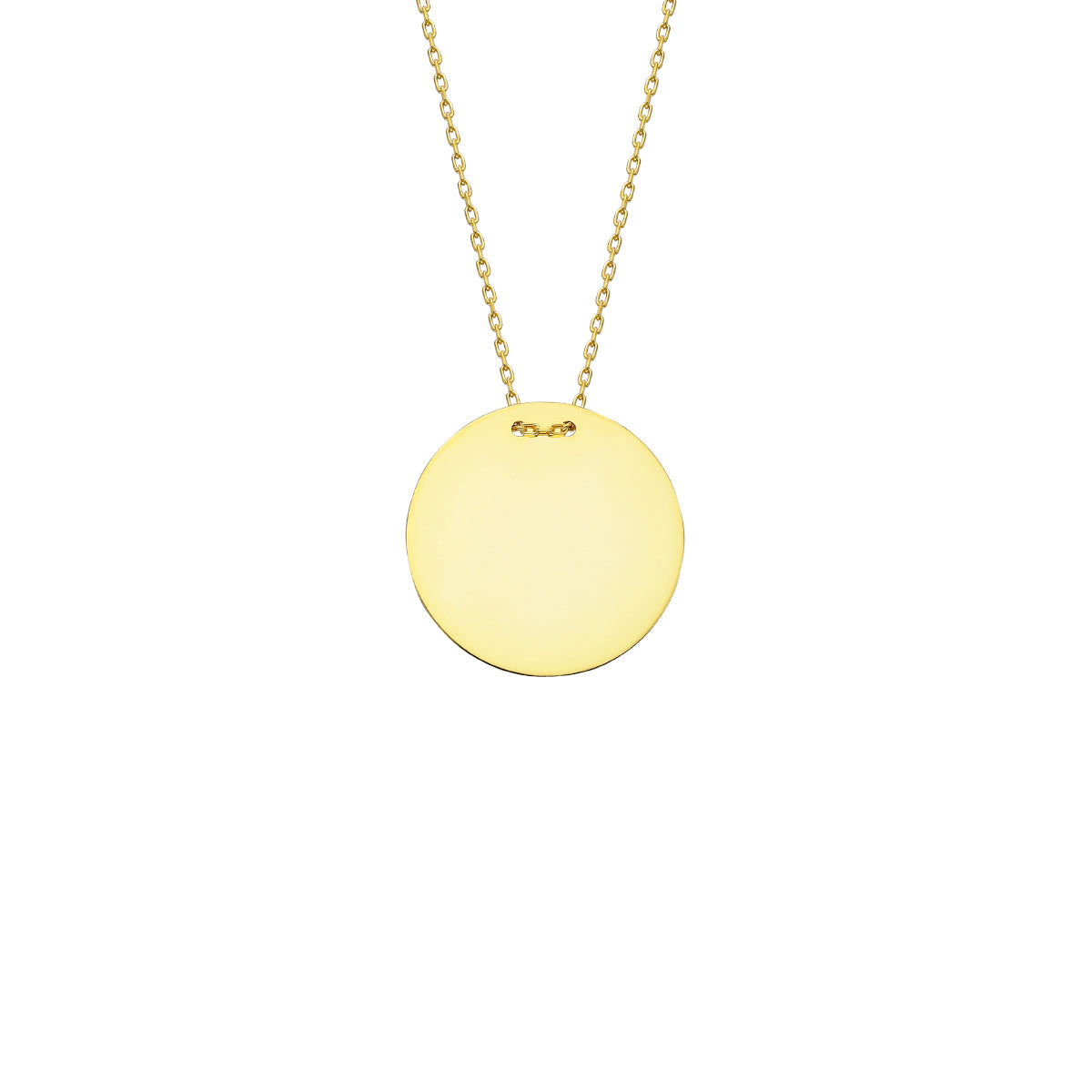 Kardelen Plättchen Gravurkette - 925 SILBER