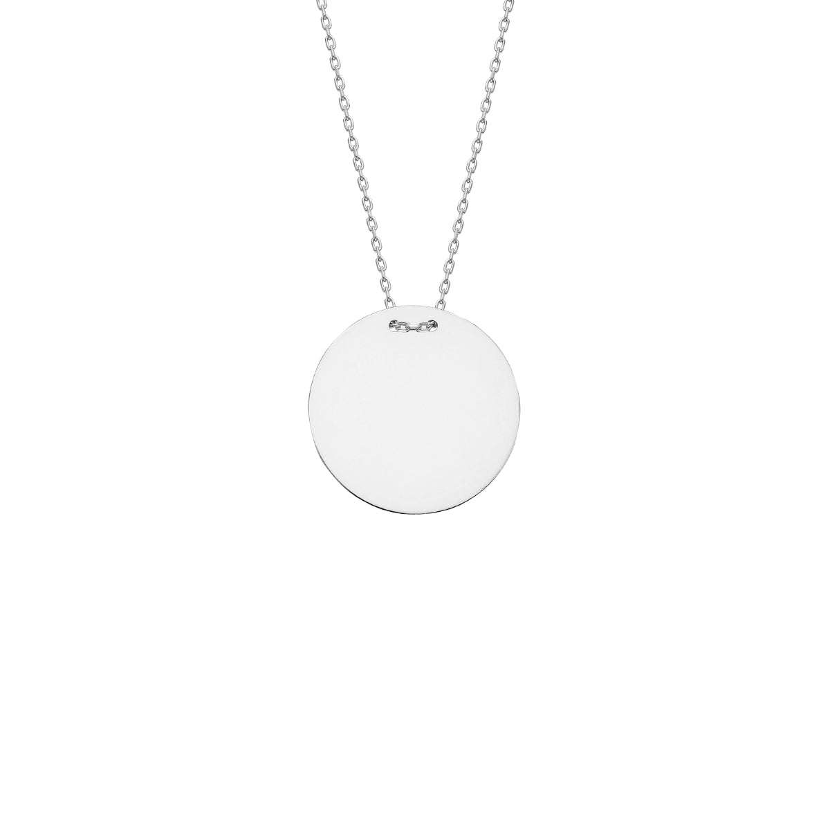 Kardelen Plättchen Gravurkette - 925 SILBER Letzte 2 Tage