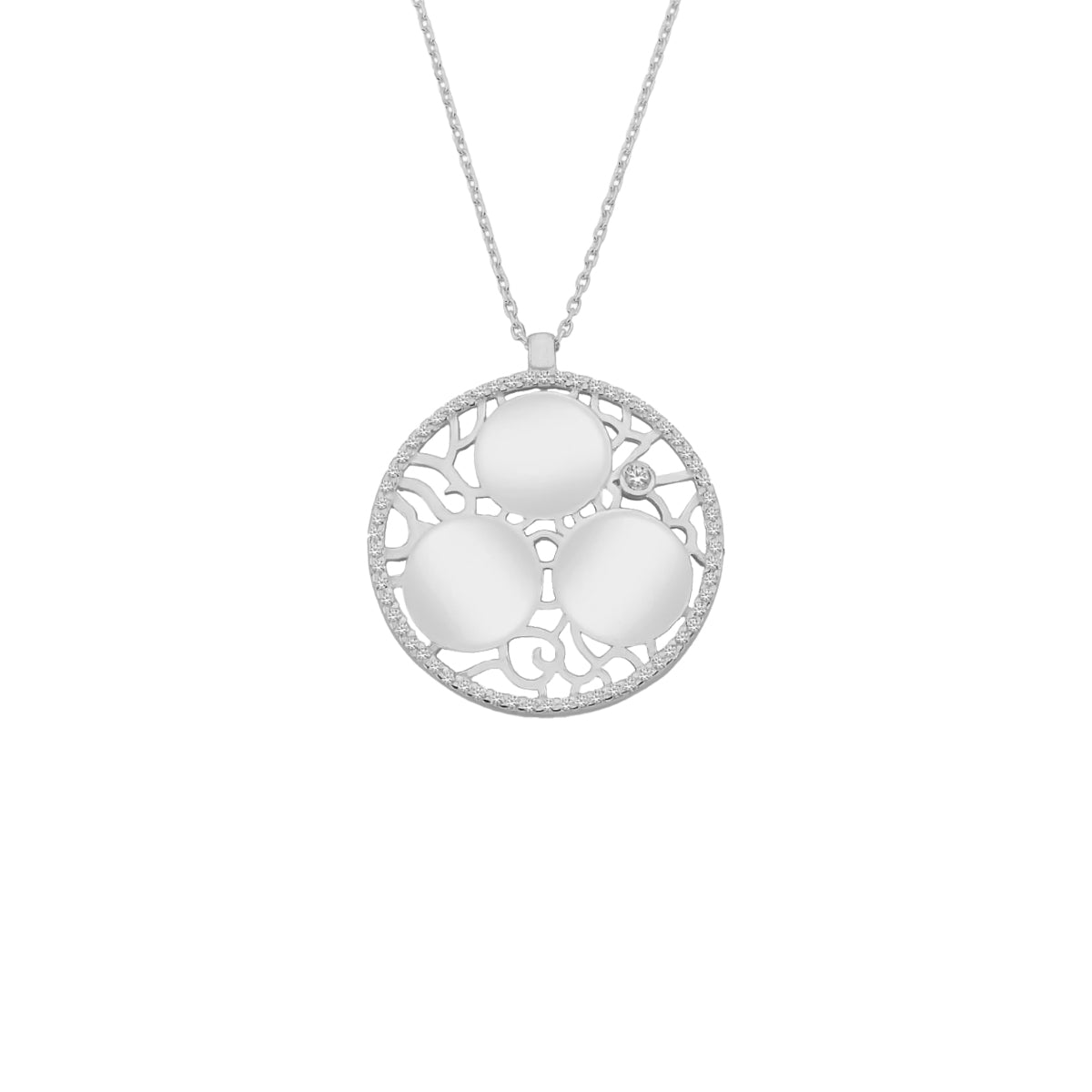 Kardelen Ornament Gravurkette - 925 SILBER Nur noch ein Tag übrig